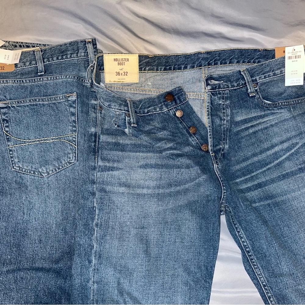 Hollister Men's Blue Jeans